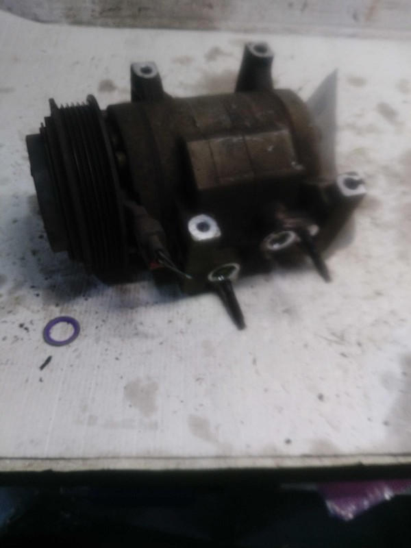 2018 Jeep Wrangler A/C Compressor OEM 3.6L Black 63K Miles 55111374AB