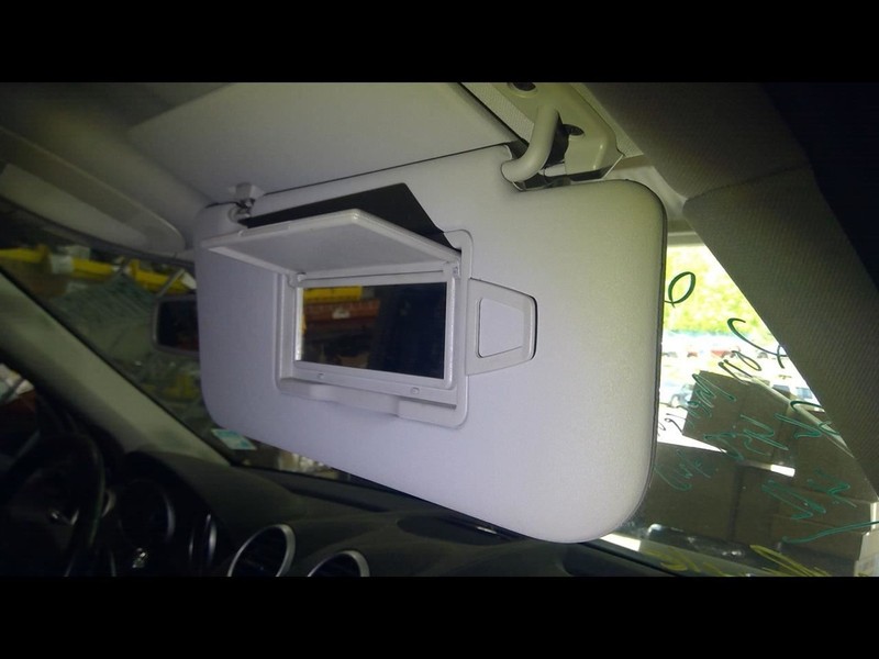 Passenger Sun Visor 164 Type GL450 Primary Fits 07-12 MERCEDES GL-CLASS 1597685