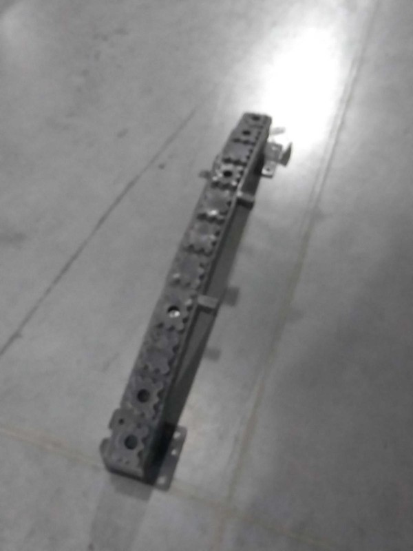 2015 Dodge Caravan Bumper Impact Bar Black OEM 5113162AA 128K Miles