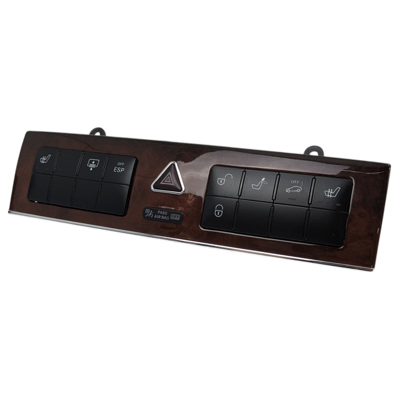 05 06 07 Mercedes W203 C280 C320 Hazard Light Door Lock Control Panel 2038701510