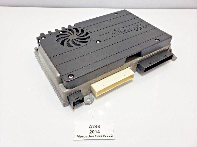 ✅ 2014-2017 OEM Mercedes W222 S63 AMG Radio Stereo Amplifier Burmester High End