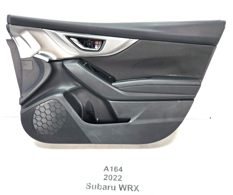✅ 2022-2023 OEM Subaru WRX Front Passenger Side Interior Door Trim Panel Black