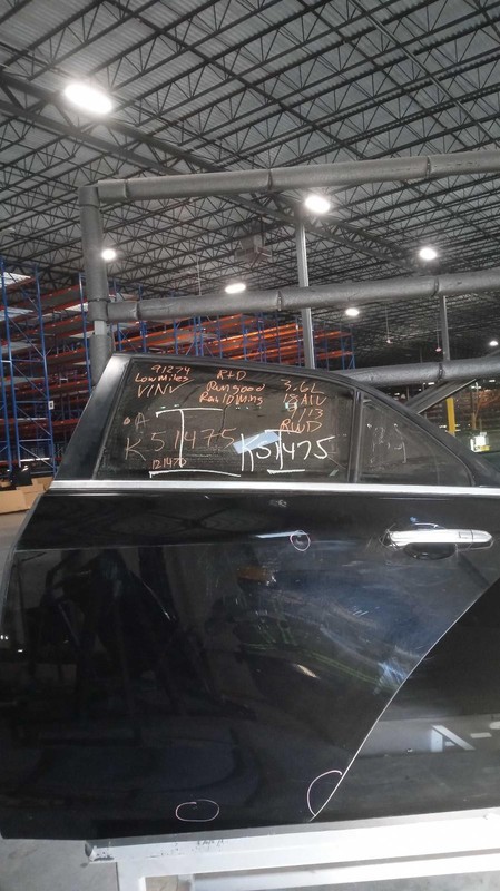 2014 Cadillac CTS LH Black Door 4DR PW PL Used OEM 47742 91000 Miles