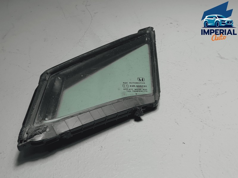 HONDA PILOT FRONT LEFT DRIVER SIDE DOOR WINDOW CORNER GLASS OEM 2016 - 2022