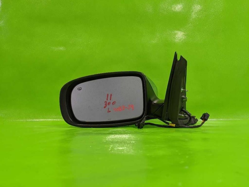 11-14 CHRYSLER 300 DRIVER LEFT CHROME SIDE VIEW MIRROR OEM 4083-39