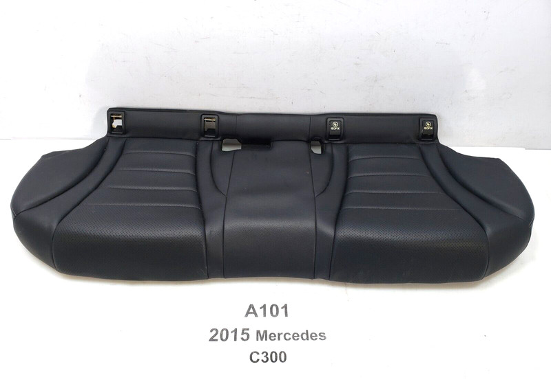 ✅ 2015-2018 OEM Mercedes W205 C300 C63 Rear Seats Lower Cushion Black Anthracite