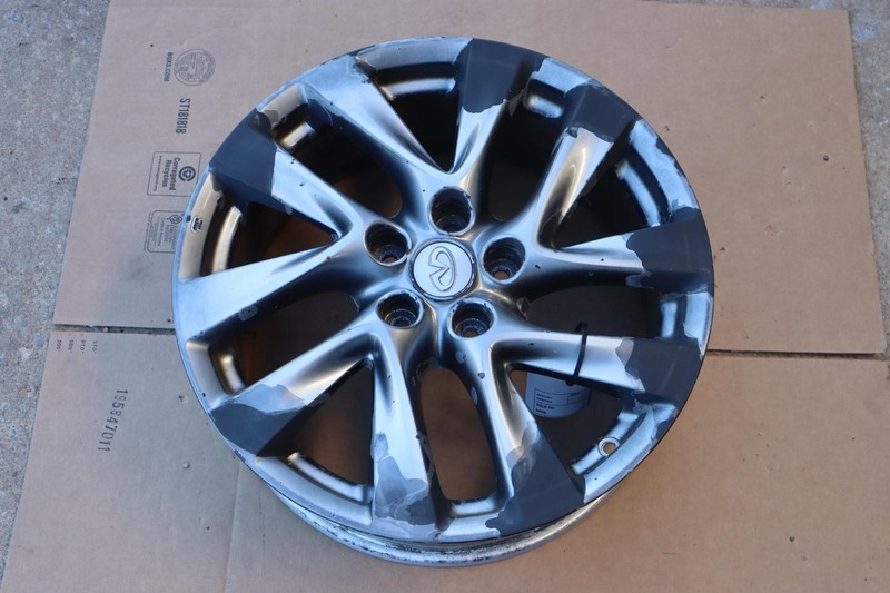 2013-2016 INFINITI JX35 QX60 WHEEL RIM R18 18X7.5 10 SPLIT SPOKE ALLOY OEM