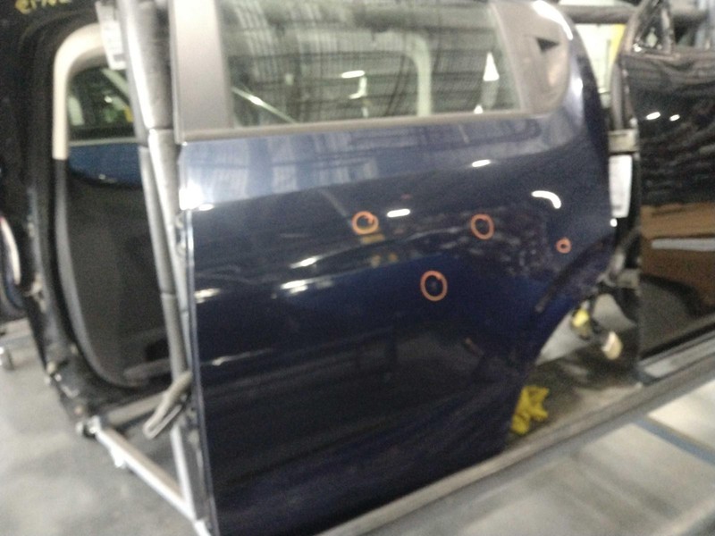 2016 Chevrolet Sonic Left Rear Door Blue 3 Small Dents 61K Miles NJ25-21797