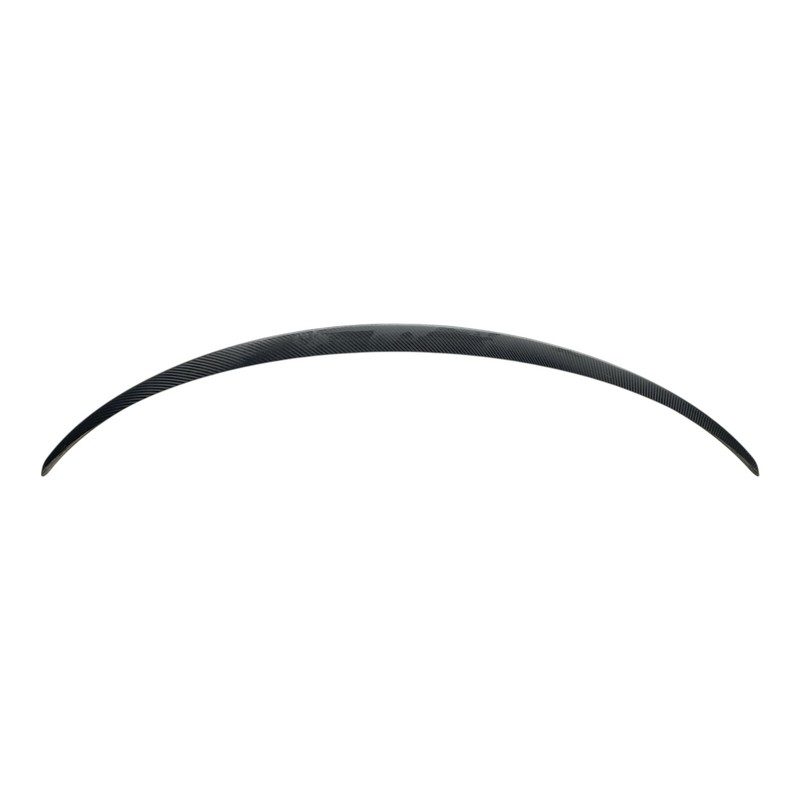 2020-2024 Tesla Model Y Trunk Spoiler Wing Black Carbon Fiber OEM 1533971-99-B