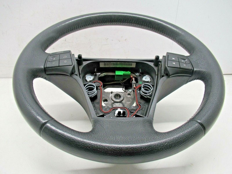 04-11 VOLVO S40 FRONT STEERING DRIVER WHEEL W SWITCHES OEM