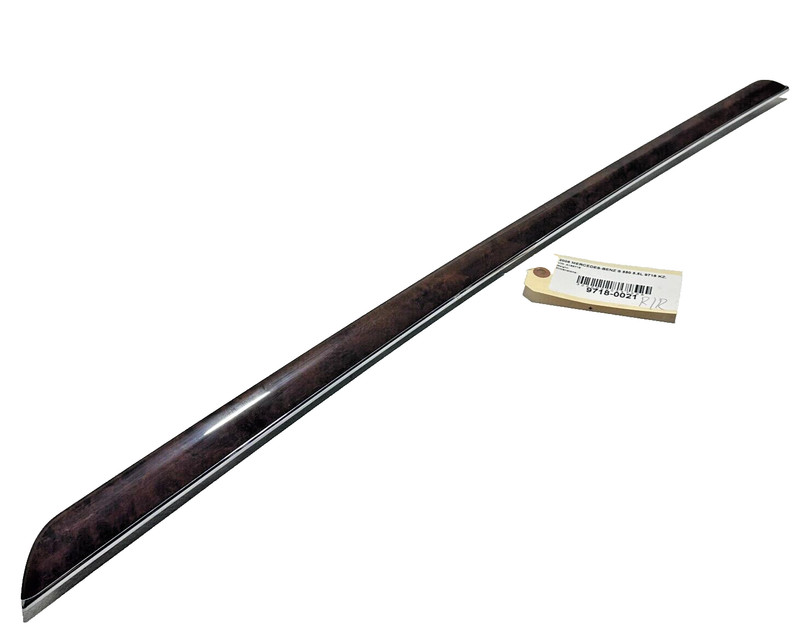 2007-2009 MERCEDES S550 W221 REAR RIGHT PASSENGER SIDE DOOR WOOD TRIM BEZEL OEM
