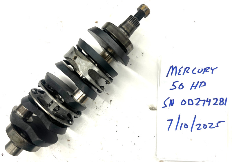 Mercury Marine 50HP Crankshaft Assembly PN 8839A 2/450-6642A2