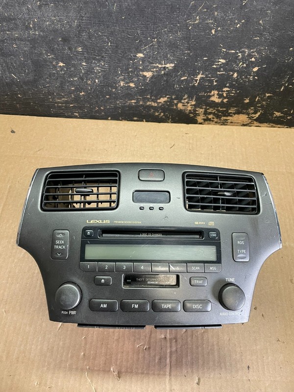 2004 to 2006 Lexus ES330 Es300 Radio Receiver Tape CD Air Vent AB3038 DG