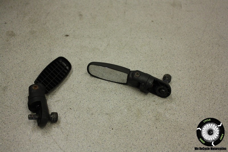 96 KAWASAKI ZX 750 P NINJA REAR VIEW MIRRORS PAIR AFTERMARKET A/M ZX7R ZX750
