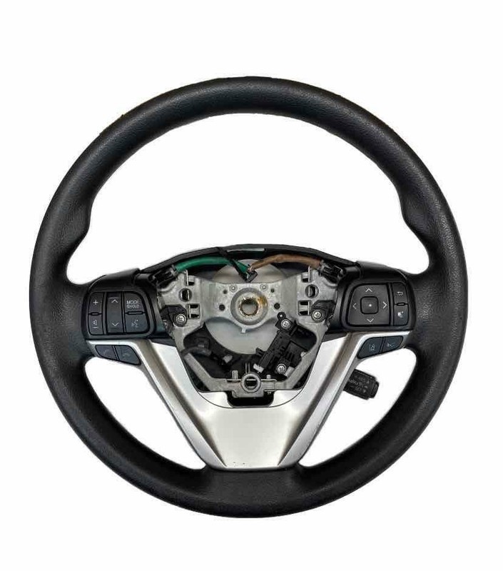 Toyota Highlander steering wheel 2014 2019 urethane black assy OEM 451000E351C0