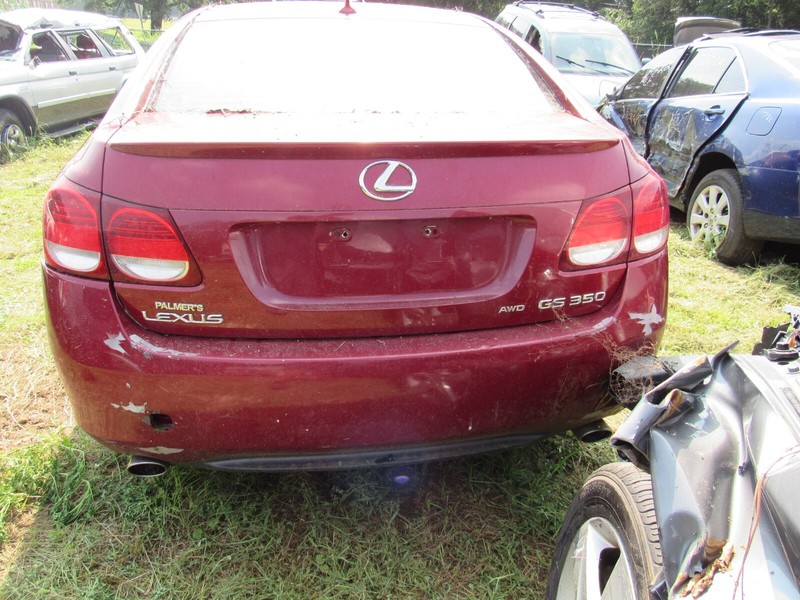 06 LEXUS GS300/ 07-11 GS350 TRUNK DECK LID HATCH TAILGATE W/ SPOILER RED 3R1