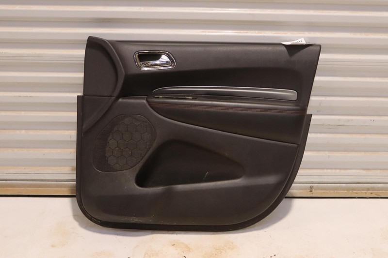 2016-2018 DODGE DURANGO FRONT RIGHT PASSENGER DOOR PANEL TRIM COVER BLACK OEM