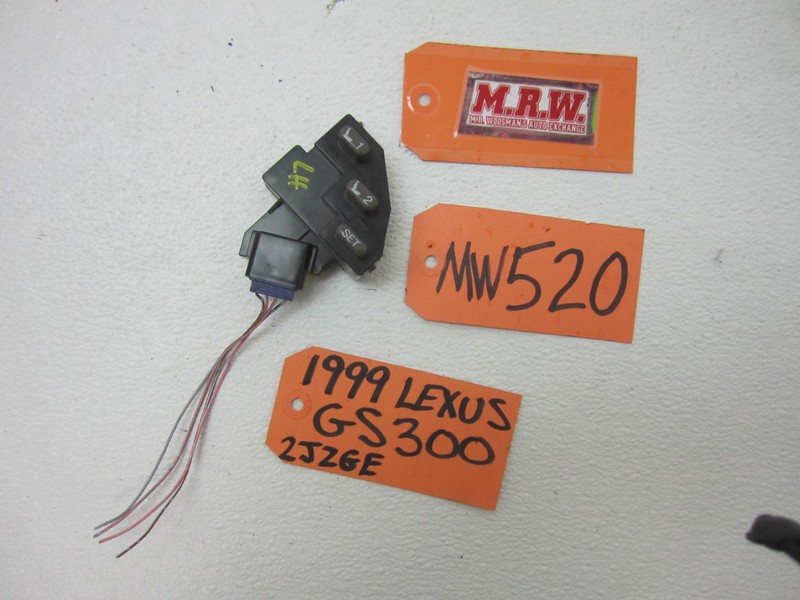 DOOR PANEL FRONT SEAT POWER SWITCH LEFT DRIVER SIDE for LEXUS GS300 GS400 GS430