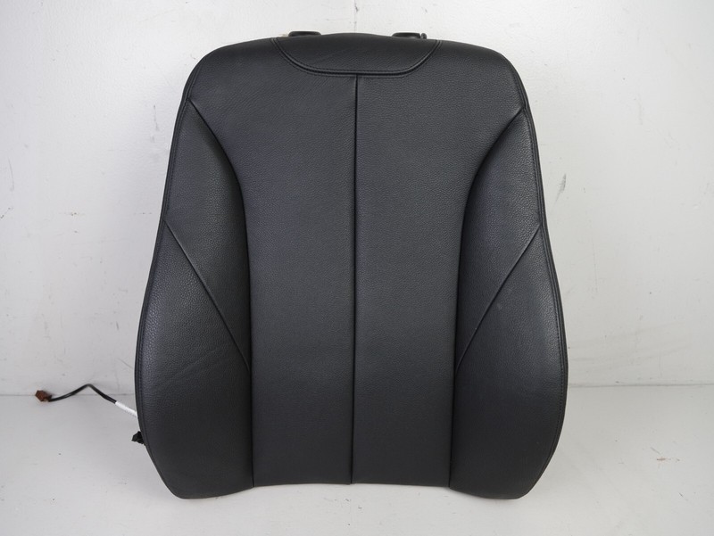 BMW 328 320 F30 FRONT PASSENGER SEAT UPPER CUSHION HEATED VINYL BLACK 12-18