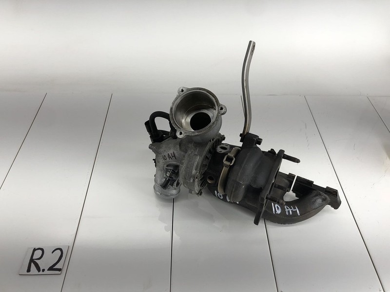 09-12 AUDI A4 B8 2.0L L4 GAS ENGINE MOTOR TURBOCHARGER W/ EXHAUST MANIFOLD OEM