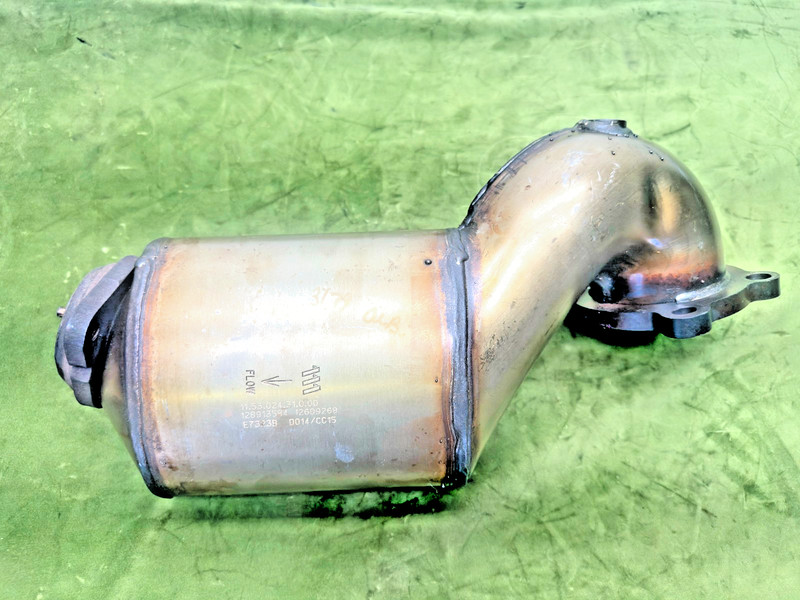 06-10 Saturn Sky Red Line Solstice Exhaust Muffler Down Pipe Header Resonatr OEM