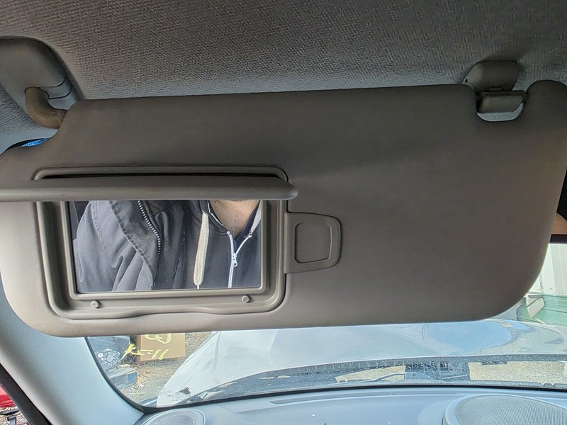 2010-2013 Kia Soul Driver Left Sun Visor Mirror Right Sunvisor Grey