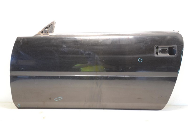 84-89 Nissan 300ZX Z31 2+0 Black Driver Left Front Door Shell
