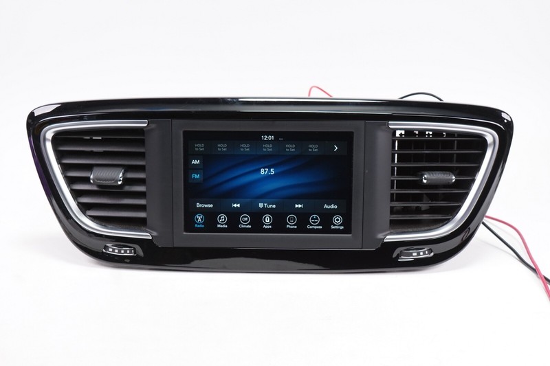 CHRYSLER PACIFICA VOYAGER Radio MP3 AM-FM Display Screen w/ Code OEM 2018 - 2020