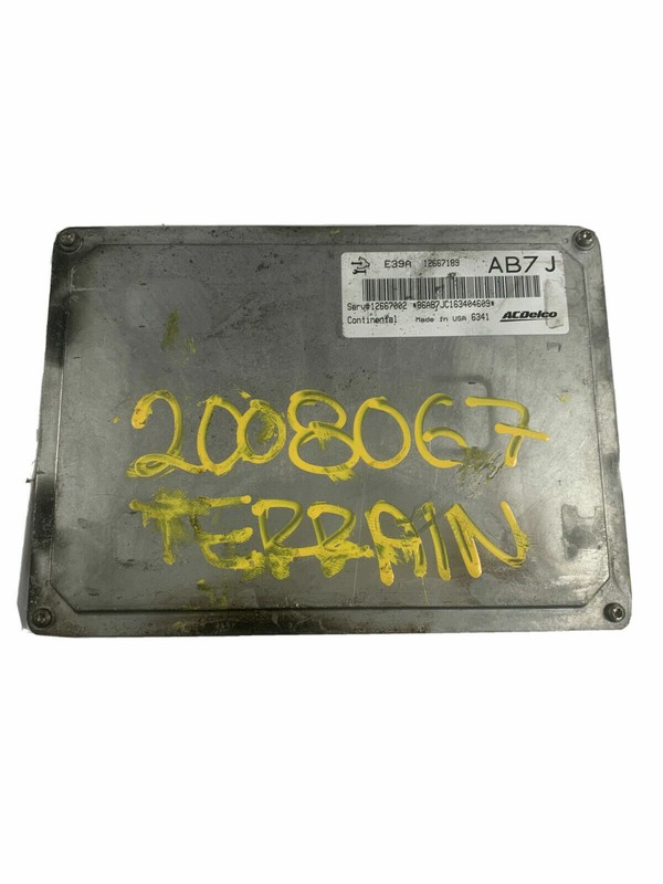 2017 CHEVY EQUINOX TERRAIN REGAL XTS VERANO ENGINE COMPUTER ECM ECU OEM 12667002