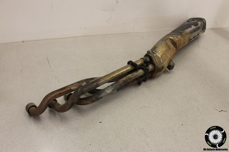 1985 BMW K100RT FULL EXHAUST SYSTEM HEADERS PIPE MUFFLER K 100 RT 85