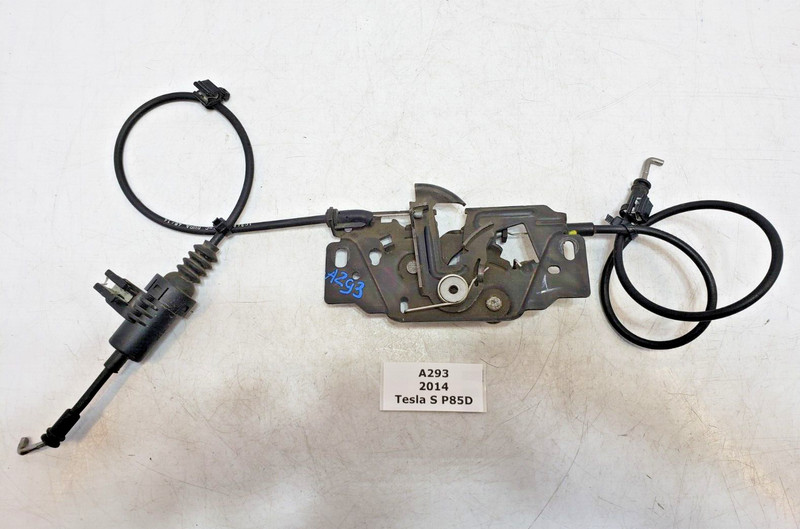 ✅ 12-16 OEM Tesla Model S Front Hood Lock Latch Actuator Release Cable