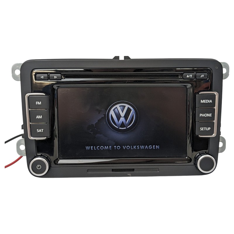 13-15 Volkswagen VW Passat Jetta CD Player Radio Receiver 1K0035180AF W CODE OEM