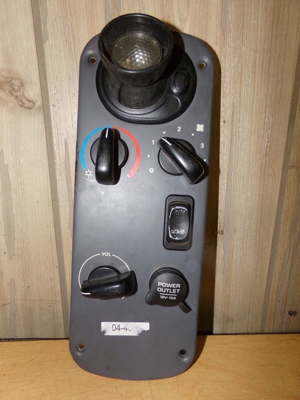 Volvo Sleeper Temperature Climate Control Panel w/ Light/Outlet *FREE SHIPPING*