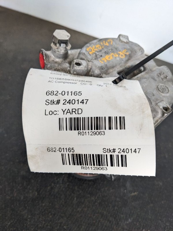 AC Compressor Fits 16-18 CRUZE 1129063