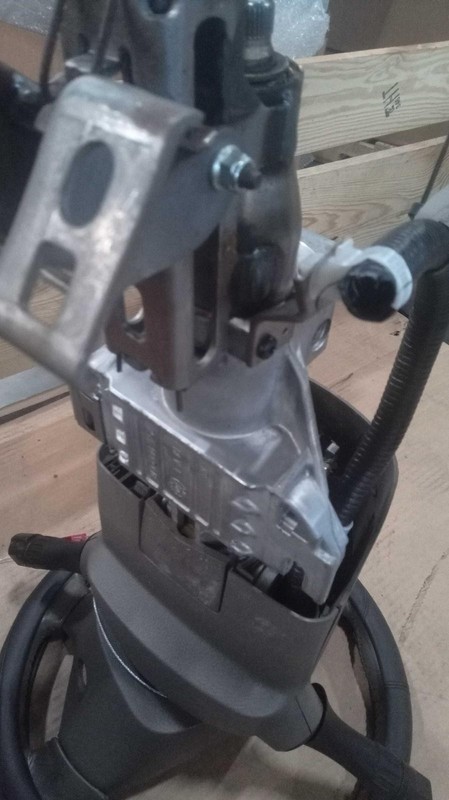 2012 Nissan Altima Steering Column OEM White 95K Miles NJ25-22300-559093