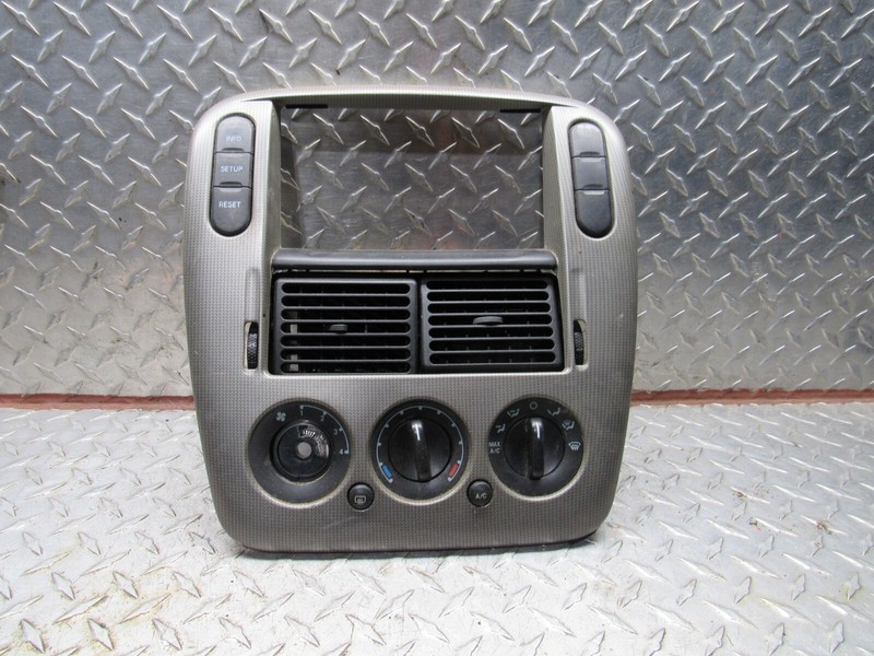 04 05 FORD EXPLORER TEMPERATURE PANEL 4DR EXC.SPORT TRAC W/O AUTOMATIC CONTROL