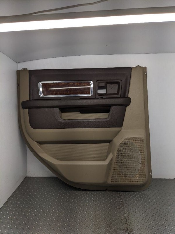 2011 Ram 1500 LH Driver Rear Door Trim Panel 1142485