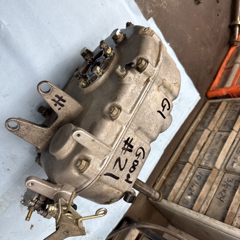 1979 - 1988 Vintage Yamaha G1 Two Stroke Golf Cart Rear End, Transaxle Good 21