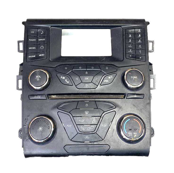 2014 FORD FUSION RADIO INSTRUMENT CONTROL PANEL ASSY OEM DS7T18E243EX