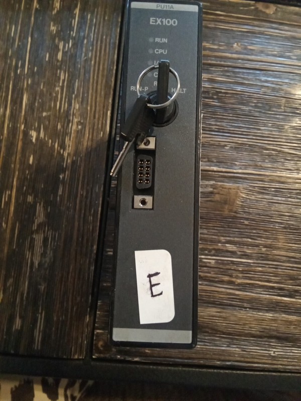 Toshiba EX10*MPU11A PLC Module W/ 2 Keys