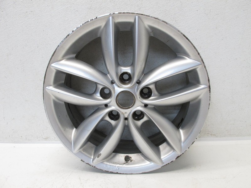 11-16 MINI COOPER S COUNTRYMAN R60 RIM WHEEL 5 STAR DOUBLE SPOKE 7J 17" OEM 05 4