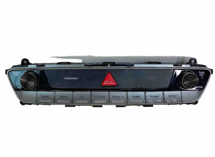 Hyundai Santa Fe radio am fm 18 19 control panel & clock us built 94510C2AB04XZ