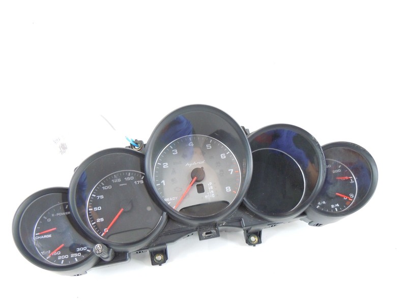 11 12 Porsche Cayenne 3.0L Speedometer Instrument Cluster MPH Compass Navi OEM