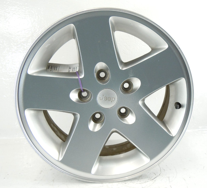2007-2018 Jeep Wrangler 17x7.5 Alloy Wheel Rim 5 Spoke OEM