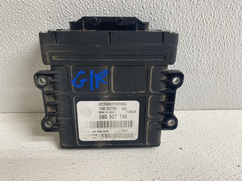 2015 VW Beetle 1.8 Transmission 09G 927 749 Computer Control Module TCU TCM