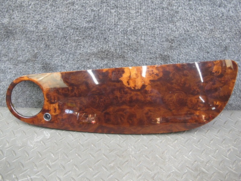 06-10 BENTLEY CONTINENTAL GTC GT DASH FRONT RIGHT WOOD TRIM BEZEL PANEL