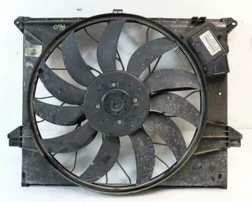 07-12 Mercedes X164 GL450 ML550 Engine Motor Radiator Cooling Fan Assembly OEM