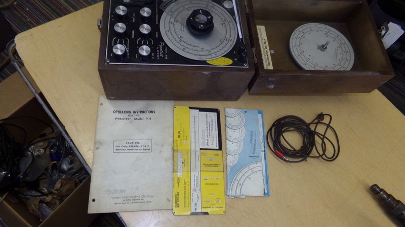 GE 504322 West Thermocouple Data Indicator Model 9B *FREE SHIPPING*