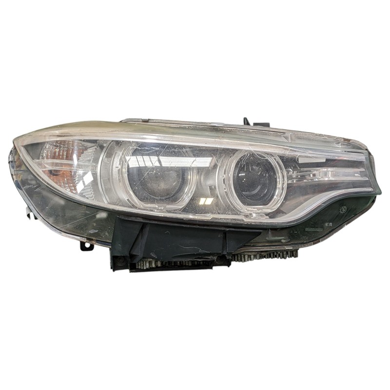 2014 2015 2016 2017 BMW 4 SERIES RIGHT SIDE XENON HEADLIGHT OEM DMG TABS