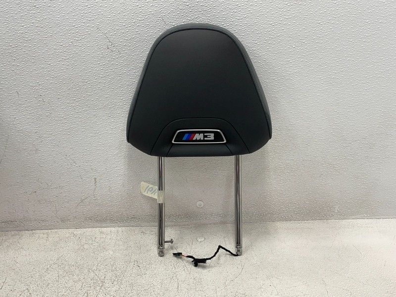 21 22 23 24 BMW M3 G80 Front Right Passenger Seat Headrest Black 1614 OEM